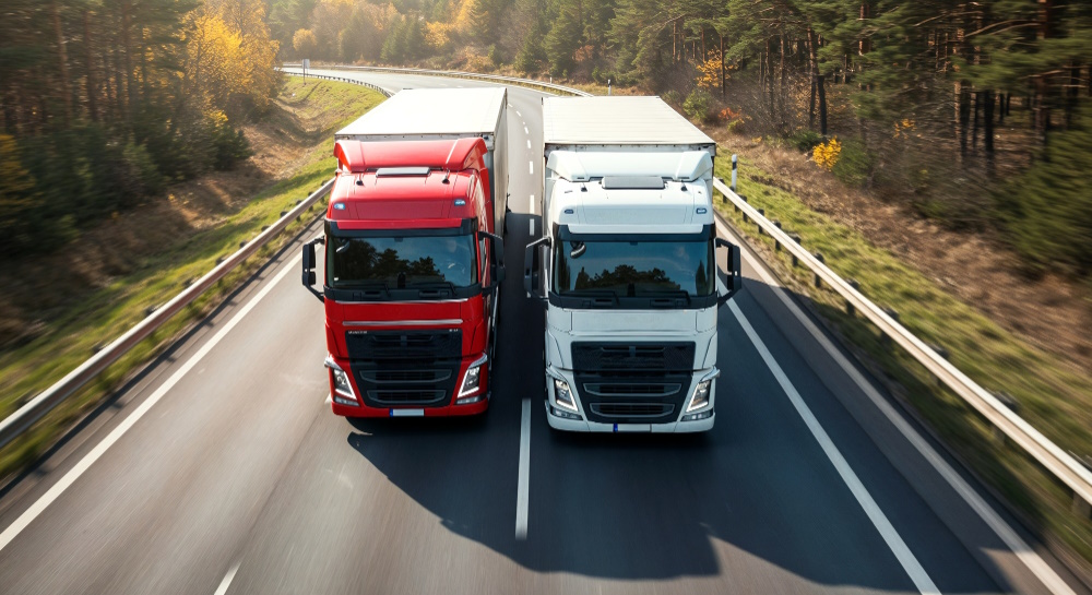 Road freight hero