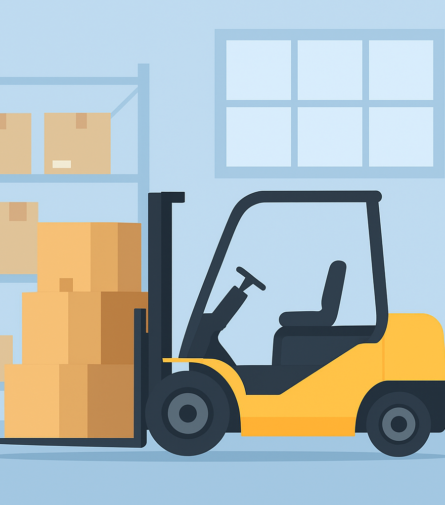 Vehicle rental brokerage illustration